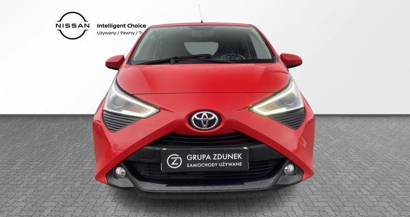 Toyota Aygo cena 45900 przebieg: 72000, rok produkcji 2019 z Bychawa małe 191